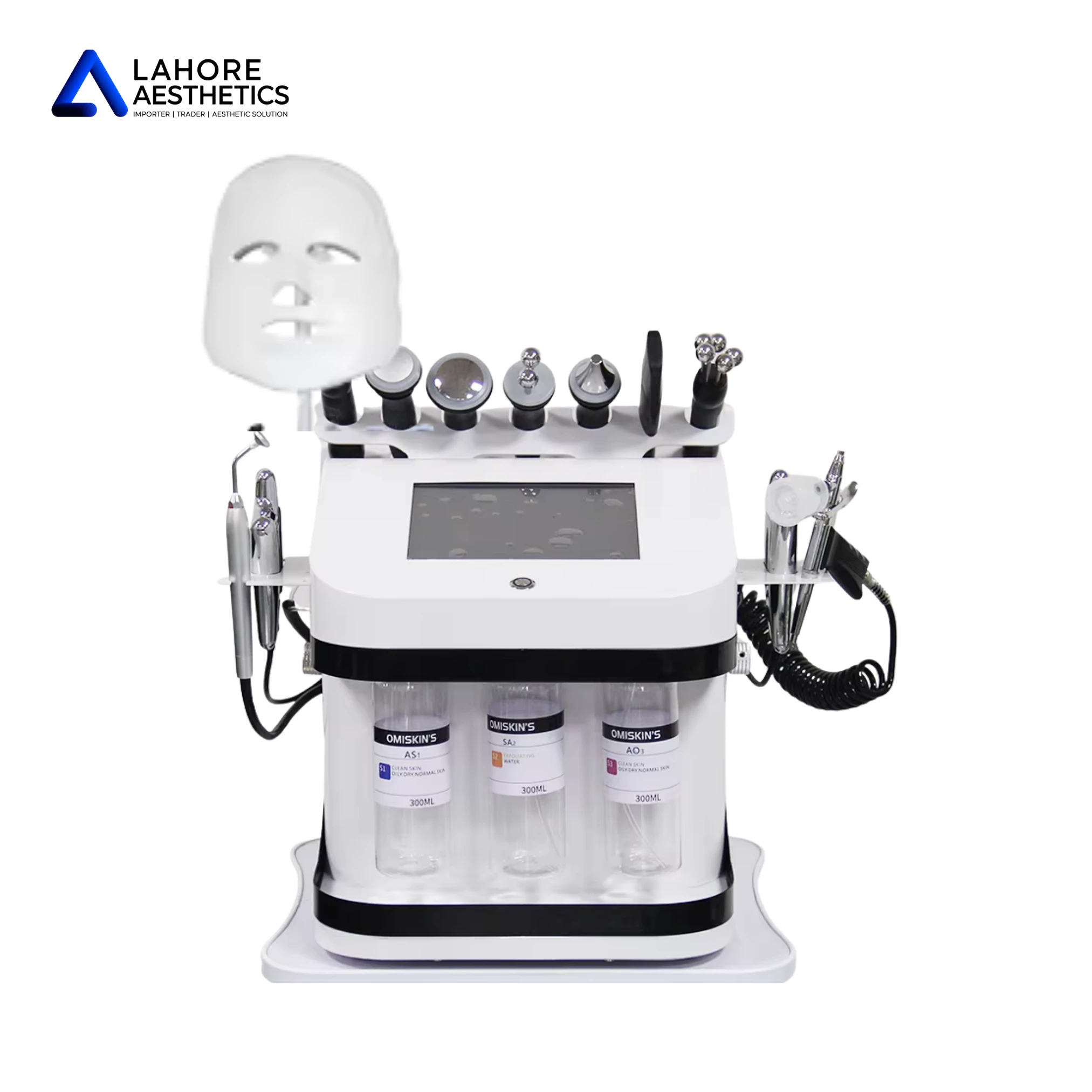 HydraFacial 9-in-1 (Mechanical Pump + Metal body)