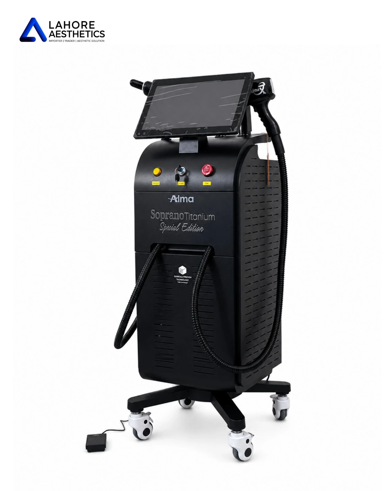Soprano Titanium 1600 watts Android Screen