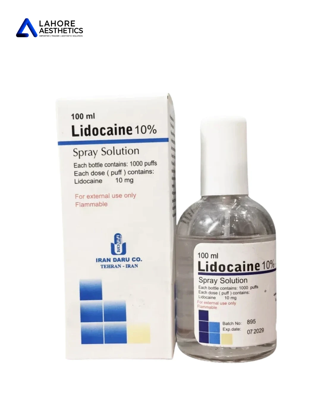 Lidocaine 10% Numbing Spray